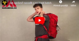 JAK SPRÁVNĚ NASADIT A NASTAVIT BATOH