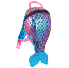 Animal Toddler Backpack Recycled; 2 l; mermaid