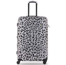 Cestovní kufr TUCCI T-0158/3-M Winter Leopard
