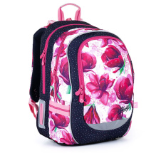 Školní batoh s magnoliemi Topgal CODA 21009 G