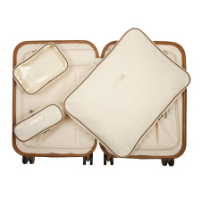 Sada obalů SUITSUIT Perfect Packing system vel. S AS-71210 Antique White