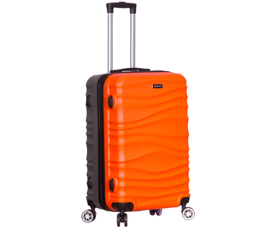 Kabinové zavazadlo METRO LLTC1/3-S ABS - oranžová/šedá