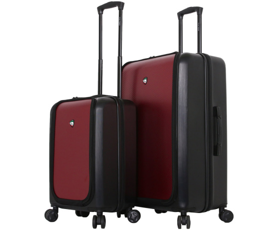 Sada cestovních kufrů MIA TORO M1709/2 - černá/vínová