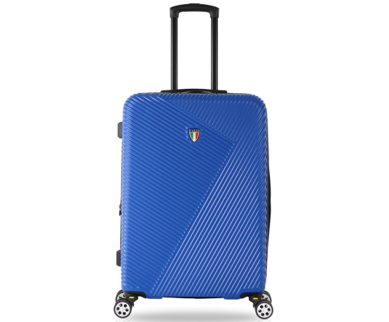 Cestovní kufr TUCCI T-0118/3-M ABS - modrá