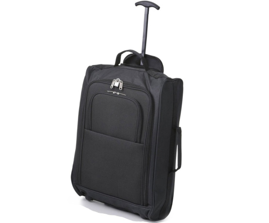 Kabinové zavazadlo CITIES T-830/1-55 - černá