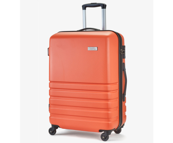 Cestovní kufr ROCK TR-0169/3-M ABS - oranžová