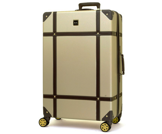 Sada cestovních kufrů ROCK TR-0193/3 ABS - zlatá