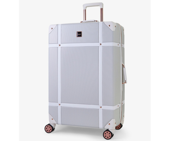 Cestovní kufr ROCK TR-0193/3-L ABS - šedá