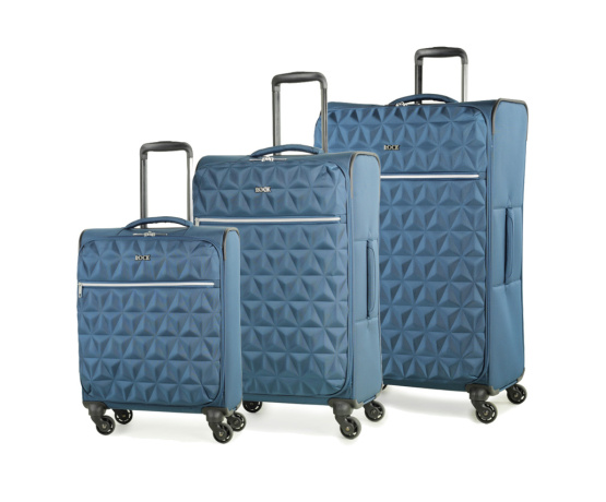 Sada cestovních kufrů ROCK TR-0207/3 - modrá
