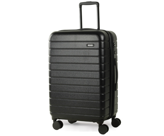 Cestovní kufr ROCK TR-0214/3-M ABS - černá