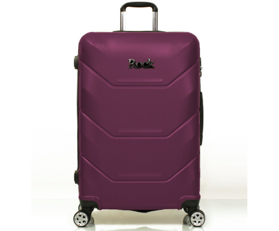Cestovní kufr ROCK TR-0230/3-L ABS - fialová