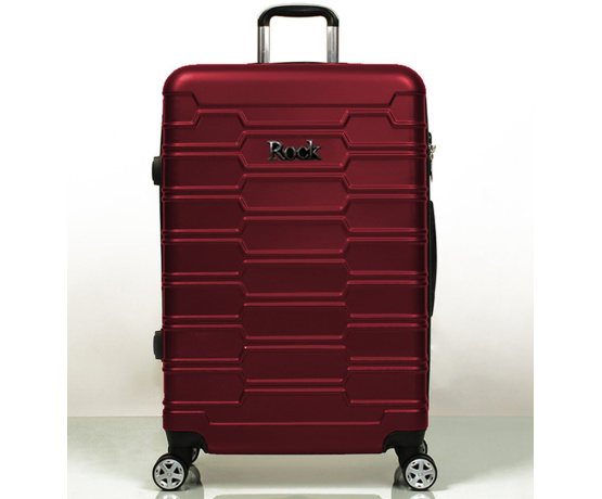 Cestovní kufr ROCK TR-0231/3-L ABS - červená