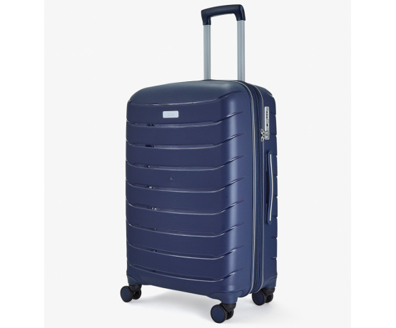 Cestovní kufr ROCK TR-0241/3-M PP - tmavě modrá