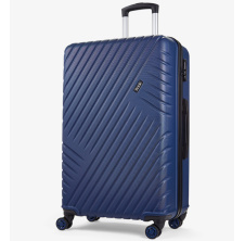 Cestovní kufr ROCK Santiago L ABS - tmavě modrá