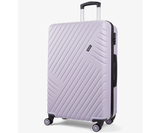 Cestovní kufr ROCK Santiago L ABS - fialová