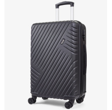 Cestovní kufr ROCK Santiago M ABS - černá