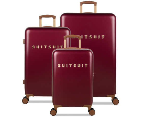 Sada cestovních kufrů SUITSUIT TR-7111/3 - Classic Biking Red