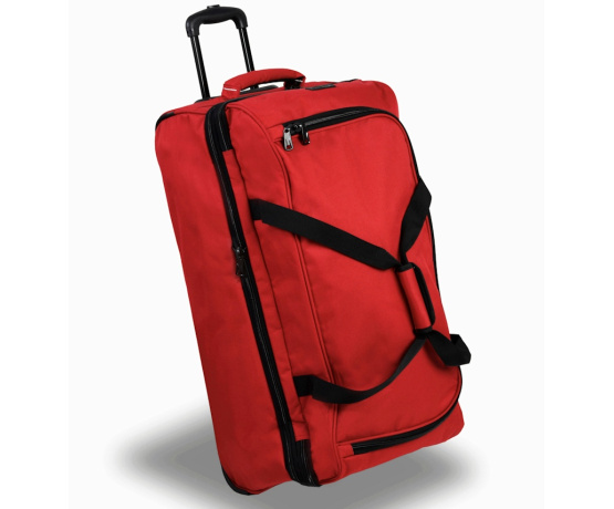 Cestovní taška na kolečkách MEMBER'S TT-0032 - červená